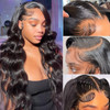 GOMOST Body Wave Lace Front Wigs Human Hair Pre Plucked 180 Density 13x4 HD Lace Frontal Wigs for Black Women Glueless W