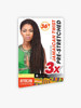 Sensationnel XPression PreStretched Crochet Braid 3X JAMAICAN TWIST 36 1B Off Black