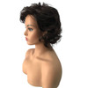 Wiginway Women Wigs Medium Wavy 233 Dark Brown Wigs Synthetic Wig Toupee Remy Hair Wigs Colored 8 Inch