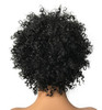 Wiginway Black Short Afro Curly Hair Wigs for Black Women Natural Looking Fashion African American Wigs Synthetic 8 Inch