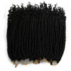 ROSESSEA 12 Inch Black Crochet Hair For Black Women 8 Packs Crochet Braids Spring Twist Crochet Braiding Curly Crochet H