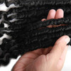 ROSESSEA 12 Inch Black Crochet Hair For Black Women 8 Packs Crochet Braids Spring Twist Crochet Braiding Curly Crochet H