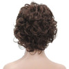 Aimole Short Curly Ends Wigs Synthetic Womens Fiber Wig With Layered Bangs31 Auburn
