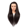 Training Head 2628 Mannequin Head Hair Styling Manikin Cosmetology Doll Head Synthetic Fiber Hair Hairdressing Training