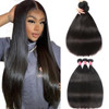 Nadula Hair 12A Brazilian Straight Virgin Human Hair 3 Bundles 100 Unprocessed Virgin Remy Silky Straight Human Hair Wea