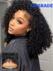 Nadula Hair Afro Kinky Curly Half Wigs Human Hair for African American Women 100 Virgin Human Hair Headband Curly 34 Hal