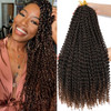 Dansama Passion Twist Hair Water Wave Braiding Hair for Butterfly Style Crochet Braids Bohemian Hair Extensions 18inch P
