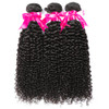 Hermosa Brazilian Curly Hair 3 Bundles Double Weft Brazilian Curly Weave Human Hair Bundles 10A Unprocessed Brazilian Vi