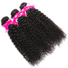 Hermosa Brazilian Curly Hair 3 Bundles Double Weft Brazilian Curly Weave Human Hair Bundles 10A Unprocessed Brazilian Vi