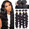 12A Loose Wave Bundles Human Hair 14 16 18 20 400g 100 Unprocessed Brazilian Virgin Hair Loose Deep Wave Human Hair Weav