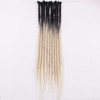 Dsoar Dreadlocks Extensions 24 Inch Ombre Synthetic Dreads Handmade Dreads Extensions Hippie Crochet Locs 10 StrandsPack