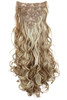 CAISHA XXL 18 8 Pieces Set Clip In Extensions Hair Extension Hairpiece Voluminous Wavy Dark Blonde Mix CES14a1