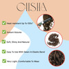 CAISHA Hairpiece Hair Wrap Heatresistant Synthetic Fibres Curly Messy Updo Dirty Blonde Mix HW38