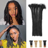 8Inch Loc Extensions Human Hair 06CM 100 Real Dreadlock Extensions Human Hair Full Head Handmade Permanent Dreadlocks Ex