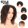 Style Icon 6 Short Dreadlock Wig Twist Wigs for Black Women Short Curly Synthetic Wigs 6 T1B30