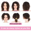 Style Icon 6 Short Dreadlock Wig Twist Wigs for Black Women Short Curly Synthetic Wigs 6 T1B30