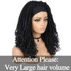 Fancy Hair Faux Locs Headband Wigs Turban Wig Dreadlock Wig Braided Twist Wigs Hand Braided Curl Synthetic Party Cosplay