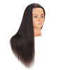 Hairingrid Mannequin Head 2426100 Human Hair Hairdresser Cosmetology Mannequin Manikin Training Head Hair and Free Clamp