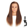 Hairingrid Mannequin Head 2426100 Human Hair Hairdresser Cosmetology Mannequin Manikin Training Head Hair and Free Clamp