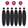 zepin Pre Stretched Braiding Hair2 Inch 6 Packs Professional Soft Yaki braiding Hair For Braids Hot Water Setting Synthe