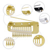 6pcs Chunni Clips with Safety Pins Stainless Steel Hidden Chunni Grip Clip to Secure Wig no Sew Dupatta Clip in for Hair