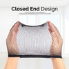 Fandamei 6PCS Wig Cap 6PCS Black Mesh Wig Cap Net Closed End Hair Mesh Net Liner Weaving Caps for Women Men Kids Wig Cap