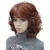 Aimole Short Curly Wig Synthetic Hair Women Natural Wigs 130 Fox Red