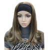 Lydell Long Straight Wave Headband Synthetic Wigs 12TT26 Brown Highlighted