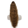 Wiginway Long Claw Ponytail Hair Extension One Piece Cute Clip in on Ponytail JawClaw Synthetic Deep WaveLight Auburn
