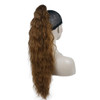 Wiginway Long Claw Ponytail Hair Extension One Piece Cute Clip in on Ponytail JawClaw Synthetic Deep WaveLight Auburn
