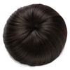 Onedor Synthetic Fiber Hair Extension Chignon Donut Bun Wig Hairpiece 4 Dark Brown