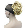 Lydell Short Ponytail Hair Extension Wavy Synthetic HairPiece with Jaw Claw 15BT613 Blond mix