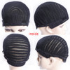 Refined hair 2Pcs Braided Wig Caps Crotchet Cornrows Cap For Easier Sew In Caps for Making Wig Glueless Hair Net Liner C