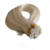 White Blonde Hand Tied Weft Extensions 60 Silky Straight Hair Bundles 18inch 100gm 6A