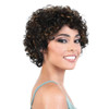 HUA Short Curly Human Hair Wigs for Black Women Glueless Bouncy Curly Short Pixie Wigs for Black Women Human Hair with B