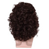 ColorGround Mens 80s Natural Curly Brown Party Cosplay Daily Wig