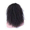 zigzag hair Afro Curly Lace Front Human Hair Wigs For Black Women 4B 4C 130 Density Brazilian Afro Kinky Curly Wig Bleac