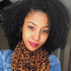 ZigZag Hair Afro Kinky Curly Clip In Human Hair Extensions Brazilian Virgin African American 4B 4C Clip in Hair Extensio