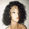 SeraphicWig Glueless Short Curly Bob Lace Front Wig 100 Brazilian Human Hair Pre Plucked With Baby Hair For Women 8 inch