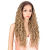 Style Icon 27 Lace Front Wig Ombre Blonde Long Curly Wavy Wig Synthetic Wigs for Women Heat Resistant Wig Density 130 27