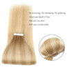 ABH AmazingBeauty Hair Semipermanent Pretaped Rooted Highlight Tape in Hair Extensions Human Hair Real Remy Human Hair D