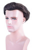LLWear Human Hair Toupee for Men 8x10 Inch French Lace with 15 Clearly PU 360degree Cap Base European Virgin Natural Wav
