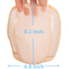 Askuang Toupee Cap Mono Top Lace Bases with Thin Skin Breathable Wig Cap for Making Wigs Skin Color DIY Base Foundation