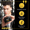 Gummy Professional Plus Hair Gel for Men and Women Strong Hold Styling Gel for Slick Back Looks Curls Braids Twists and