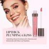 Sorme Lip Thick Plumping Gloss - Hydrating Lip Plumper with Peptides, Aloe & Vitamins - Non-Sticky, High-Shine Lip Gloss for Fuller-Looking Lips - Pa online at globaldelivered
