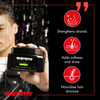Gummy Professional Hair Gel Maximum Hold with Keratin Extreme Styling for Slick Back Curly Wet Look Hairstyles LongLasti