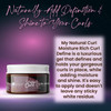 Janelle Beauty My Natural Curl Moisture Rich Curl Define Naturally add Definition Hold to Coily Curly Textured Hair with