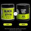 Rolda Black Styling Hair Gel Medium To Strong Hold With Medium Shine For a Wet Slicked Back Look With All Day Hold Activ