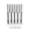 yueton 5pcs 10ml Portable Empty Eyelashes Mascara Vials Bottle Tube Container with Brush for Travel and Home (Silver Cap) online at globaldelivered