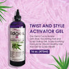 Hicks Edges Curl Activator Definer Twist Dry and Release Styling Gel with Aloe Nourishing ScalpSoothing Formula for Vibr